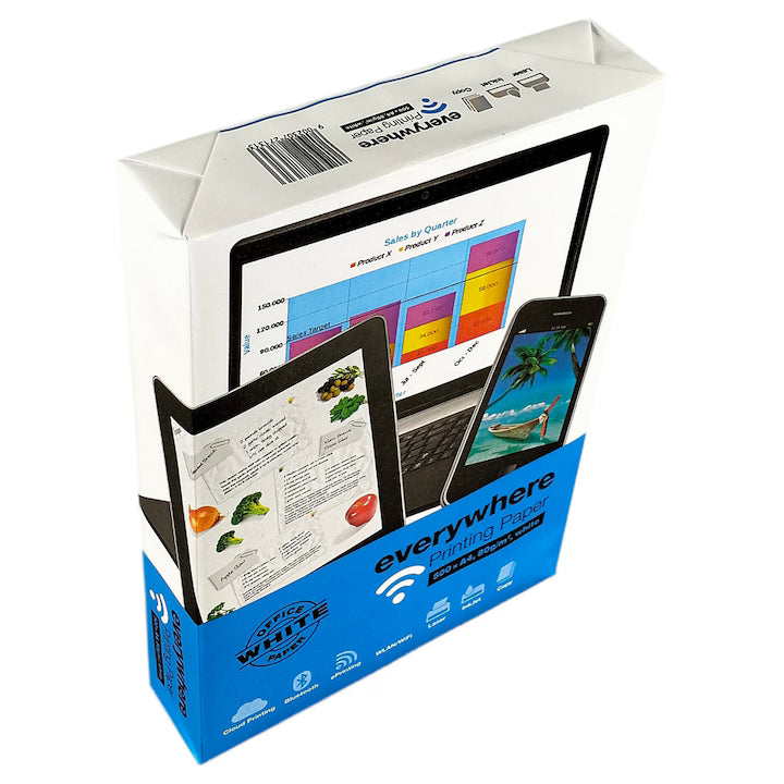 Hartie A4 Copiator, 1 Top, 80g/m², 500 coli/top Everywhere