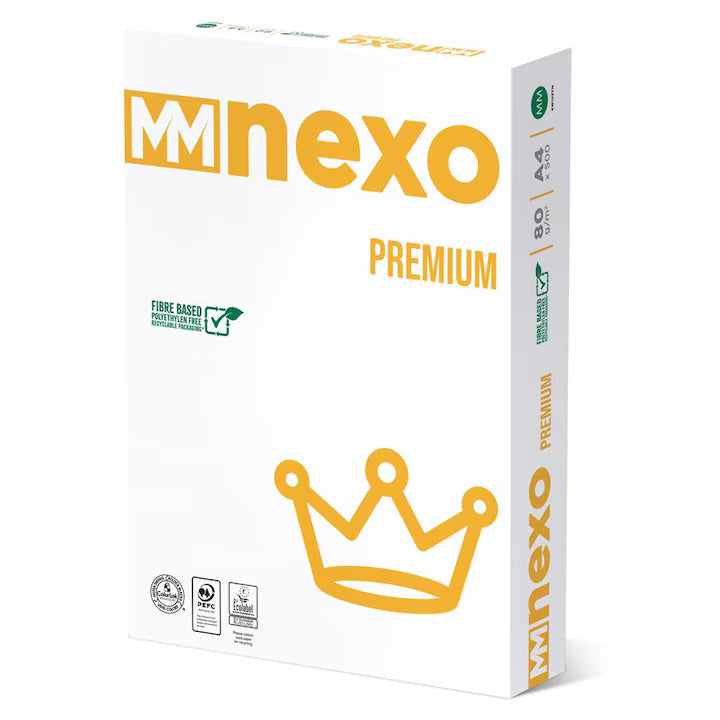 Hartie A4 Copiator, 1 Top, 80g/m², 500 coli/top MM Nexo Premium