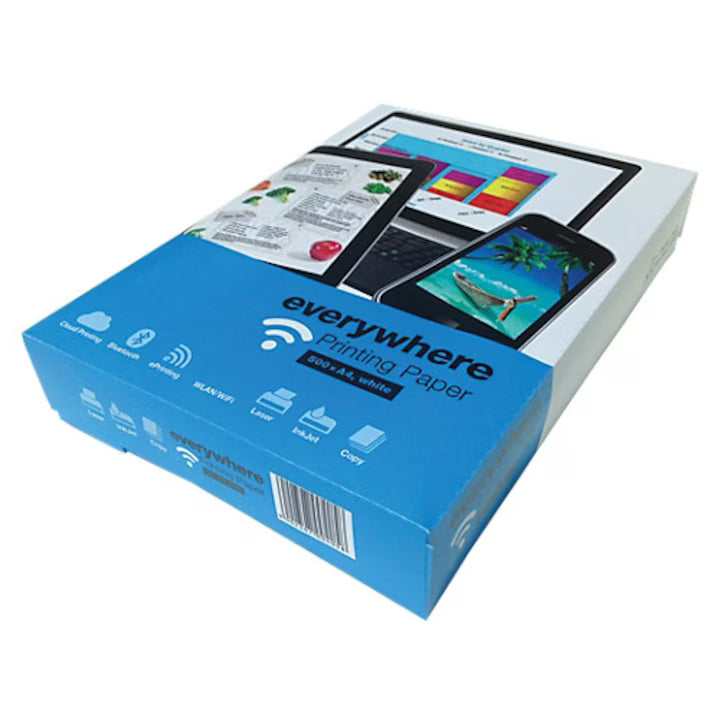 Hartie A4 Copiator, 1 Top, 80g/m², 500 coli/top Everywhere